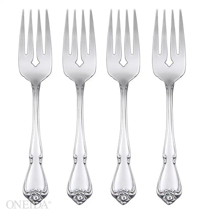 True Rose Salad Forks, Set of 4