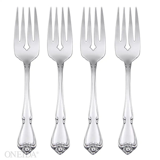 True Rose Salad Forks, Set of 4
