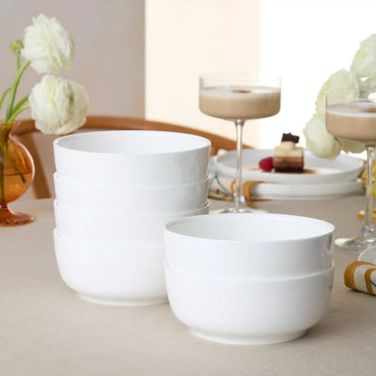 Modern White 18-Piece Dinnerware Set