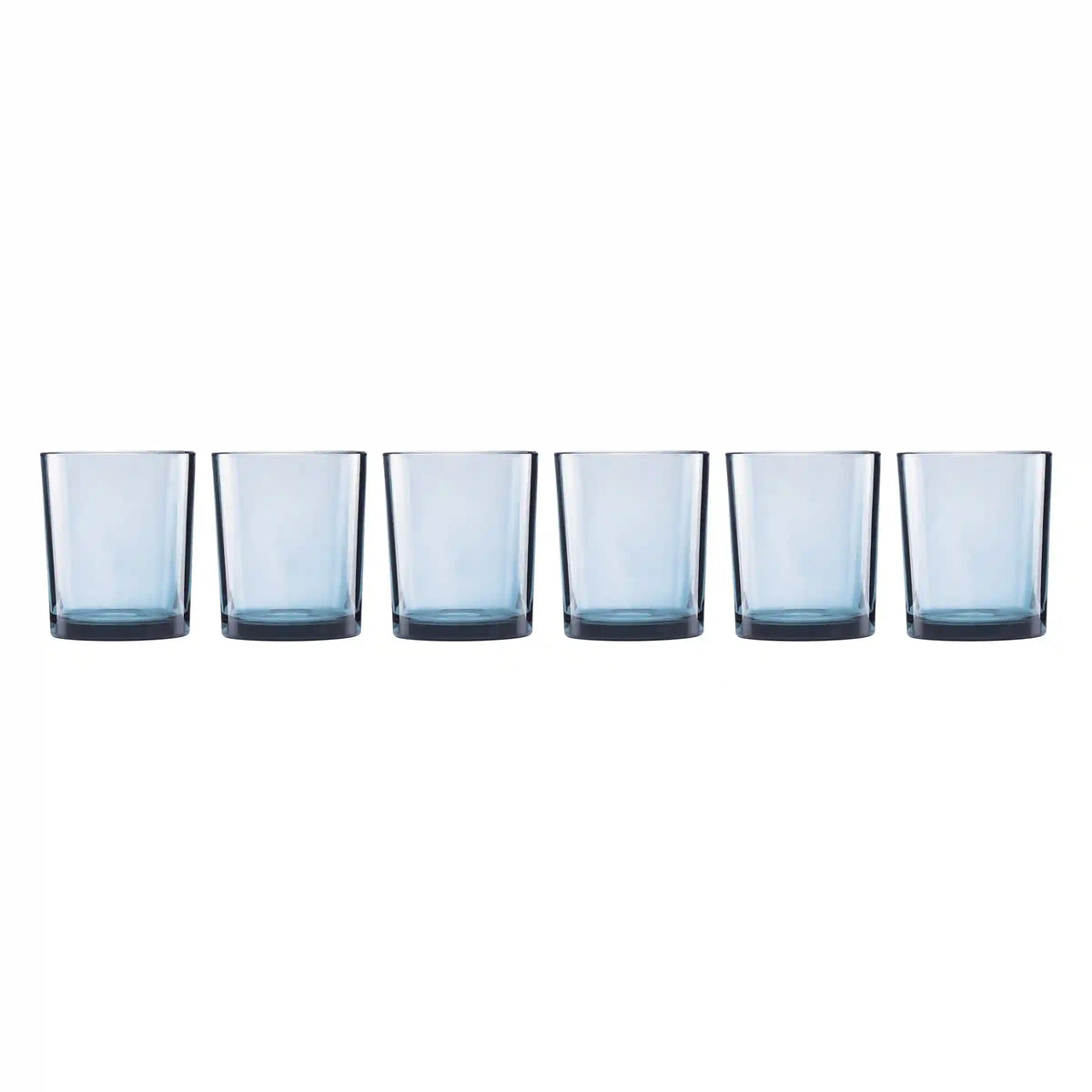 Stackables Blue Tall Drinkware, Set of 6