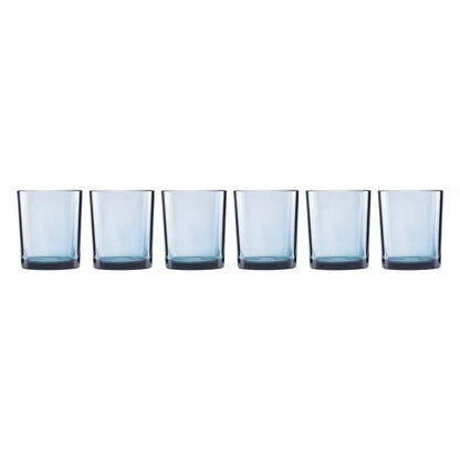 Stackables Blue Tall Drinkware, Set of 6