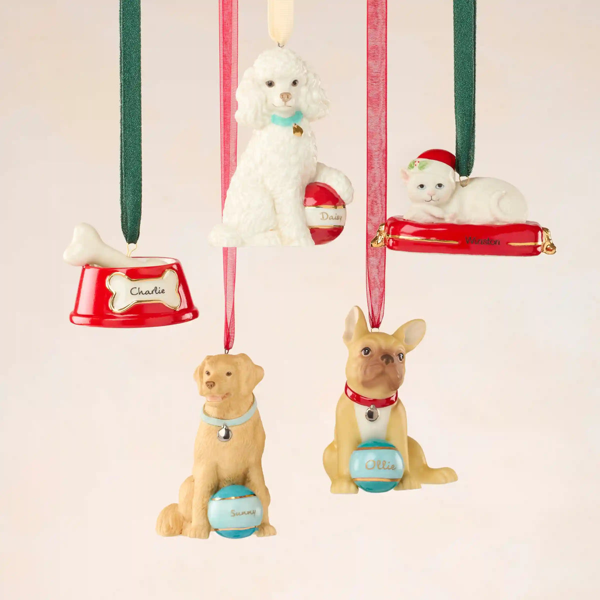 Personalized Dog Bone Ornament