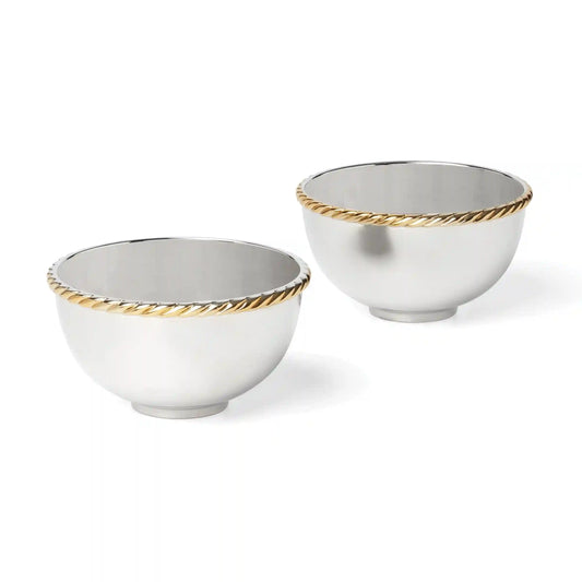Roseland Nut Bowls, Set of 2