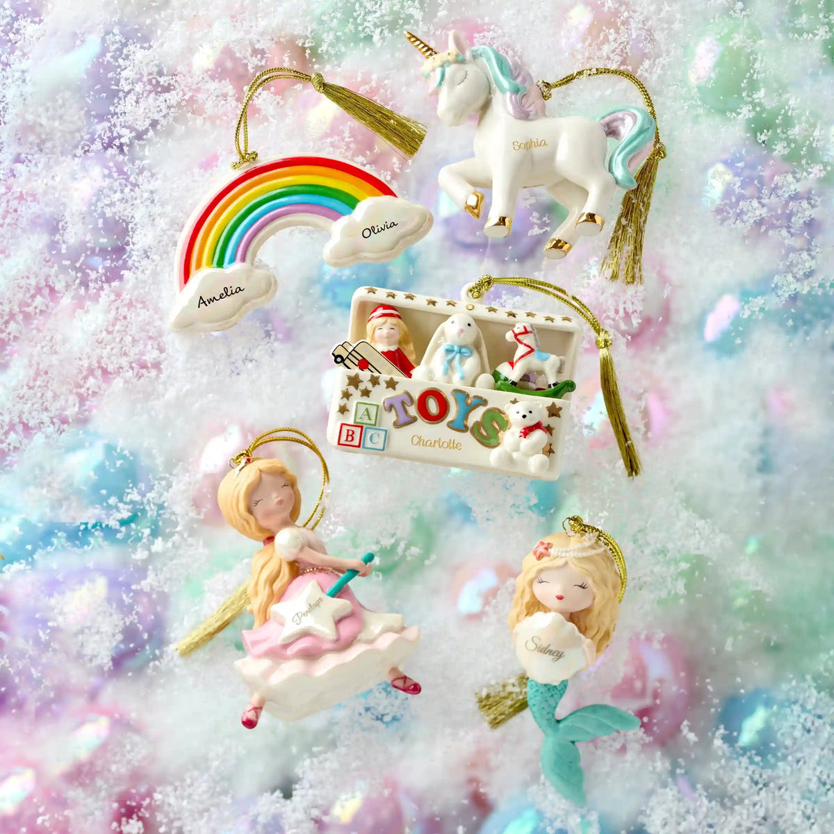 Personalized Mermaid Ornament