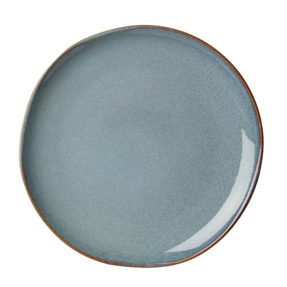 Organic Shades Blue 12-Piece Dinnerware Set