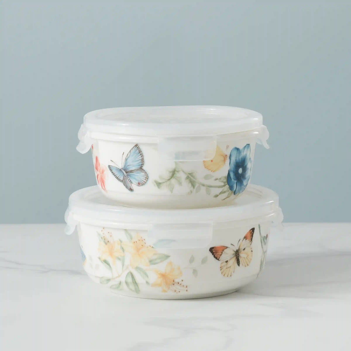 Butterfly Meadow Small Round Container